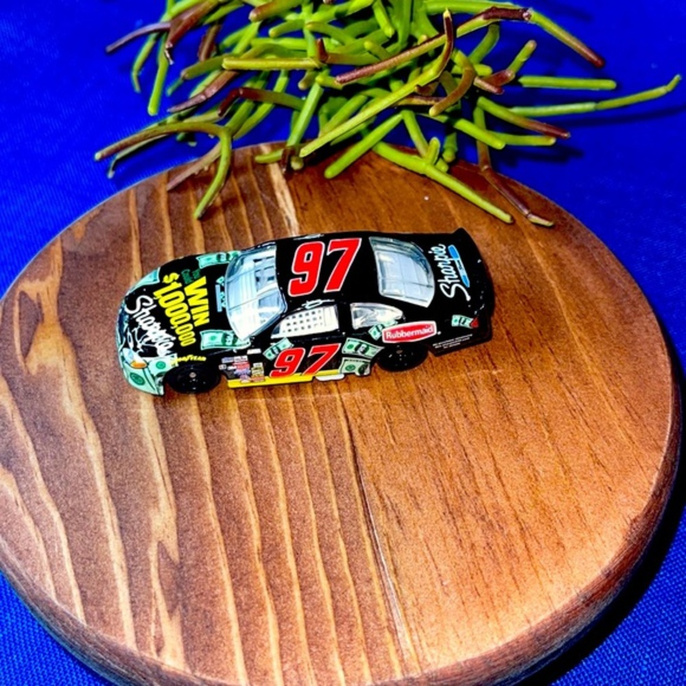 1999 Hot Wheels Black Race Car #97 Sharpie, Made in Thailand.